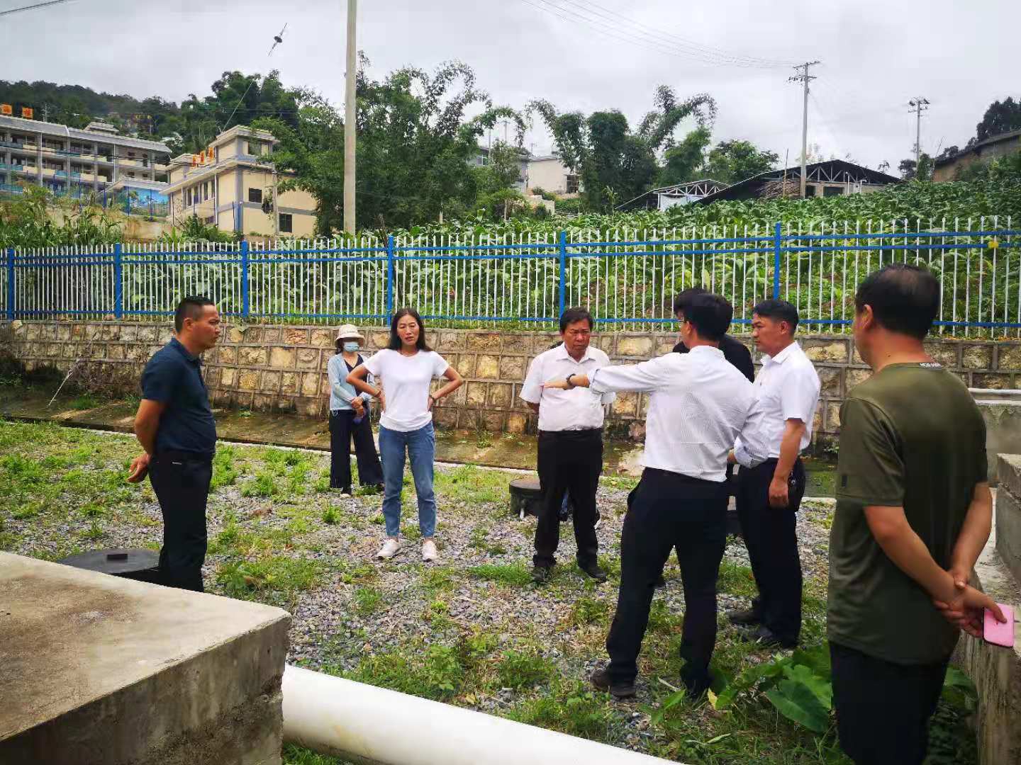 云南永德縣美麗鄉(xiāng)村污水處理設備