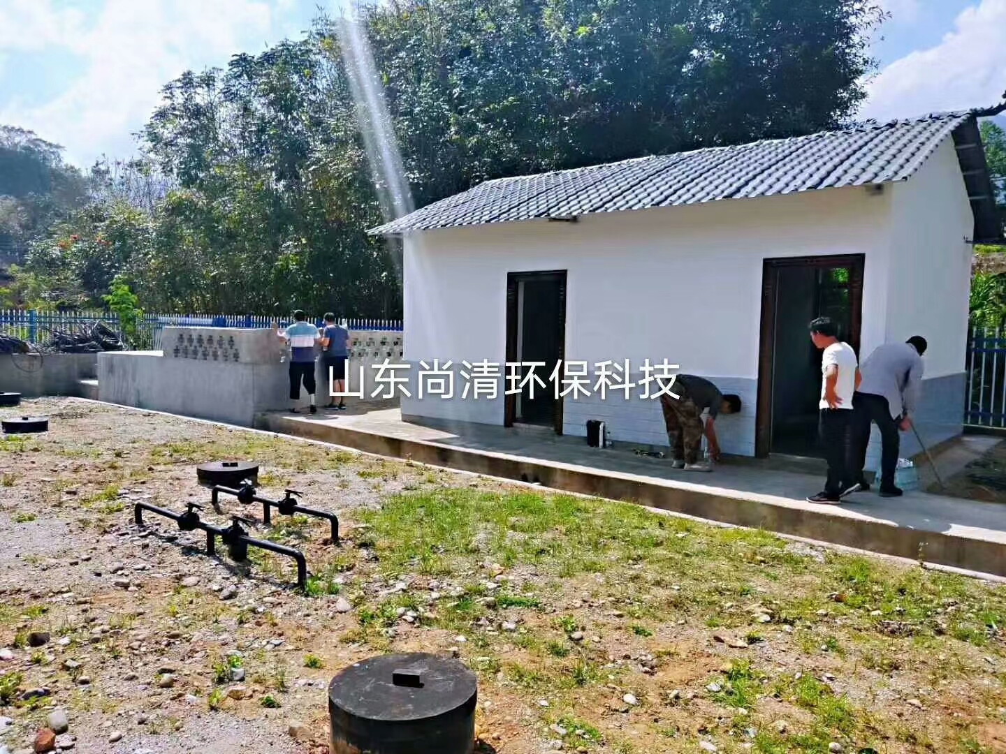 云南永德縣美麗鄉(xiāng)村污水處理設備